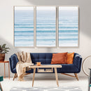 Ocean Wave Surfer Wall Art – Framed Minimal Seascape Canvas by MyGreatCanvas | Canvas Wall Art Prints | Photo Prints & Wall Decor