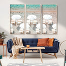 Calm Beach Wall Art – Framed Turquoise Water Canvas Artwork, by MyGreatCanvas | Canvas Wall Art Prints | Photo Prints & Wall Decor