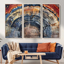 Tree Rings Wall Art Canvas Print – Framed Wood Art Picture by MyGreatCanvas | Canvas Wall Art Prints | Photo Prints & Wall Decor