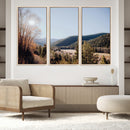 Rustic Landscape Wall Art Canvas Print – Serene Valley Scene
