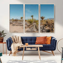 Joshua Tree Wall Art Canvas Print – Framed Desert Landscape