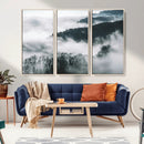 Foggy Forest Landscape Wall Art Canvas Print – Misty by MyGreatCanvas | Canvas Wall Art Prints | Photo Prints & Wall Decor