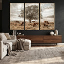 Texas Longhorn Cattle Wall Art, Rustic Western Ranch Canvas by MyGreatCanvas | Canvas Wall Art Prints | Photo Prints & Wall Decor