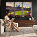 Chicago Bears Soldiers Field Wall Art Canvas Print – Framed