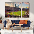 Chicago Bears Soldiers Field Wall Art Canvas Print – Framed