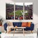 Chicago Bears Soldier Field Wall Art Canvas Print – Framed by MyGreatCanvas | Canvas Wall Art Prints | Photo Prints & Wall Decor