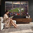 Chicago Bears Soldiers Field Wall Art Canvas Print – Framed