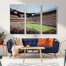 Chicago Bears Soldiers Field Wall Art Canvas Print – Framed
