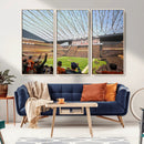Cleveland Browns Stadium Wall Art Canvas Print – Framed NFL