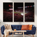 William Brice Stadium Wall Art Print – Baseball Game Room by MyGreatCanvas | Canvas Wall Art Prints | Photo Prints & Wall Decor