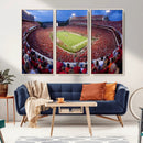 Dooley Stadium Wall Art, Sports Arena Canvas Print, Dooley by MyGreatCanvas | Canvas Wall Art Prints | Photo Prints & Wall Decor