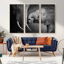 Elephant Family Wall Art Canvas, Framed Elephant Family by MyGreatCanvas | Canvas Wall Art Prints | Photo Prints & Wall Decor