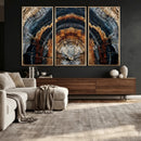 Abstract Wood Grain Canvas Print, Tree Ring Pattern Wall by MyGreatCanvas | Canvas Wall Art Prints | Photo Prints & Wall Decor