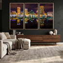 Baltimore Skyline Wall Art Canvas Print, Baltimore Downtown by MyGreatCanvas | Canvas Wall Art Prints | Photo Prints & Wall Decor