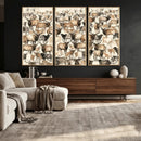 American Elk Wall Art Canvas Print - Abstract Deer Animal by MyGreatCanvas | Canvas Wall Art Prints | Photo Prints & Wall Decor