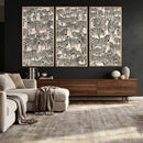 Abstract Zebra Wall Art Canvas Print for Farmhouse Decor by MyGreatCanvas | Canvas Wall Art Prints | Photo Prints & Wall Decor
