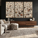Abstract Longhorn Wall Art Canvas Print - Farm Animal by MyGreatCanvas | Canvas Wall Art Prints | Photo Prints & Wall Decor