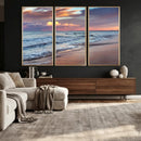 Ocean Sunset Wall Art Canvas Print – Coastal Beach by MyGreatCanvas | Canvas Wall Art Prints | Photo Prints & Wall Decor