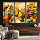 Butterfly Wall Art Canvas Print – Colorful Abstract Nature by MyGreatCanvas | Canvas Wall Art Prints | Photo Prints & Wall Decor