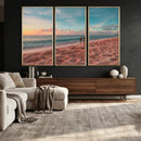 Pastel Beach Wall Art Canvas Print – Soft Coastal by MyGreatCanvas | Canvas Wall Art Prints | Photo Prints & Wall Decor