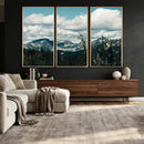 Mountain Forest Wall Art Canvas Print, Alpine Pine Tree by MyGreatCanvas | Canvas Wall Art Prints | Photo Prints & Wall Decor