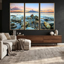 Mayon Volcano Seascape Wall Art Canvas Print, Tropical Ocean by MyGreatCanvas | Canvas Wall Art Prints | Photo Prints & Wall Decor