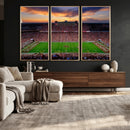 Oklahoma Sooners Stadium Wall Art Canvas Print, College by MyGreatCanvas | Canvas Wall Art Prints | Photo Prints & Wall Decor