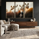 Wild Horse Herd Wall Art Canvas Print, Natural Horse by MyGreatCanvas | Canvas Wall Art Prints | Photo Prints & Wall Decor