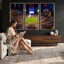Oklahoma Memorial Stadium Wall Art Canvas Print – Oklahoma