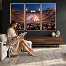 Oklahoma Memorial Stadium Wall Art Canvas Print – Oklahoma