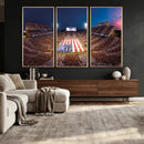 Oklahoma Memorial Stadium Wall Art Canvas Print – Oklahoma by MyGreatCanvas | Canvas Wall Art Prints | Photo Prints & Wall Decor