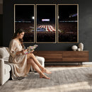 Oklahoma Memorial Stadium Wall Art Canvas Print – Oklahoma