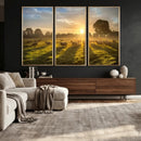Sheep Wall Art Canvas Print – Rural Farm Animal Artwork by MyGreatCanvas | Canvas Wall Art Prints | Photo Prints & Wall Decor