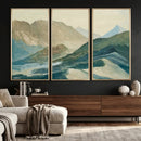 Abstract Mountain Landscape Wall Art Canvas Print – Textured by MyGreatCanvas | Canvas Wall Art Prints | Photo Prints & Wall Decor