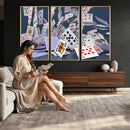 Playing Cards Canvas Wall Art | Casino Game Room Decor, by MyGreatCanvas | Canvas Wall Art Prints | Photo Prints & Wall Decor