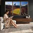 Chicago Bears Soldier Field Canvas Wall Art, NFL Stadium Panorama Print, Football Arena Photography for Sports Fans by MyGreatCanvas | Canvas Wall Art Prints | Photo Prints & Wall Decor