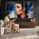 Abstract Michael Jackson Photo Wall Art Canvas Print by MyGreatCanvas | Canvas Wall Art Prints | Photo Prints & Wall Decor