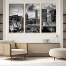 Black and White Atlanta Wall Art Canvas Print by MyGreatCanvas | Canvas Wall Art Prints | Photo Prints & Wall Decor