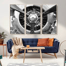 Vintage Airplane Wall Art Canvas Print by MyGreatCanvas | Canvas Wall Art Prints | Photo Prints & Wall Decor