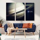 Framed Saturn Wall Art Canvas Print