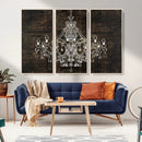 Rustic Chandelier Canvas Print by MyGreatCanvas | Canvas Wall Art Prints | Photo Prints & Wall Decor