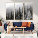 Big Foggy Forest and Misty Trees Forest Wall Art Canvas by MyGreatCanvas | Canvas Wall Art Prints | Photo Prints & Wall Decor