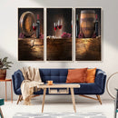 Wine and Barrels Wall Art Canvas Print by MyGreatCanvas | Canvas Wall Art Prints | Photo Prints & Wall Decor