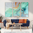 Colorful Marble Fluid Effect Canvas Wall Art Print by MyGreatCanvas | Canvas Wall Art Prints | Photo Prints & Wall Decor