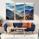 Mountains Forest Autumn Wall Art Canvas Print by MyGreatCanvas | Canvas Wall Art Prints | Photo Prints & Wall Decor