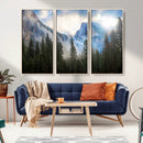 Half Dome Yosemite Calinia Wall Art Canvas Print El Capitan by MyGreatCanvas | Canvas Wall Art Prints | Photo Prints & Wall Decor