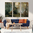 Baby Bears in Forest Wall Art Canvas Print by MyGreatCanvas | Canvas Wall Art Prints | Photo Prints & Wall Decor