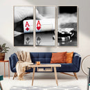 Aces Poker Art Poker Game Wall Art Canvas Print