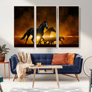 Horse Wall Art Canvas Print, Multi Panel Animal Canvas Print