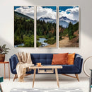 San Juan Nal Forest Wall Art Landscape Canvas Print